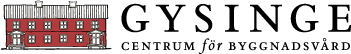 Gysinge Centrum för Byggnadsvård logo
