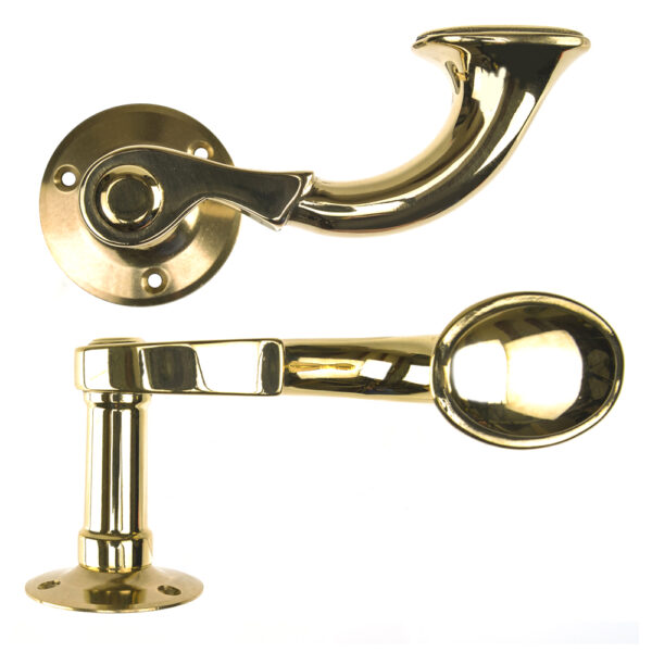 Posthorn iron Brass complete