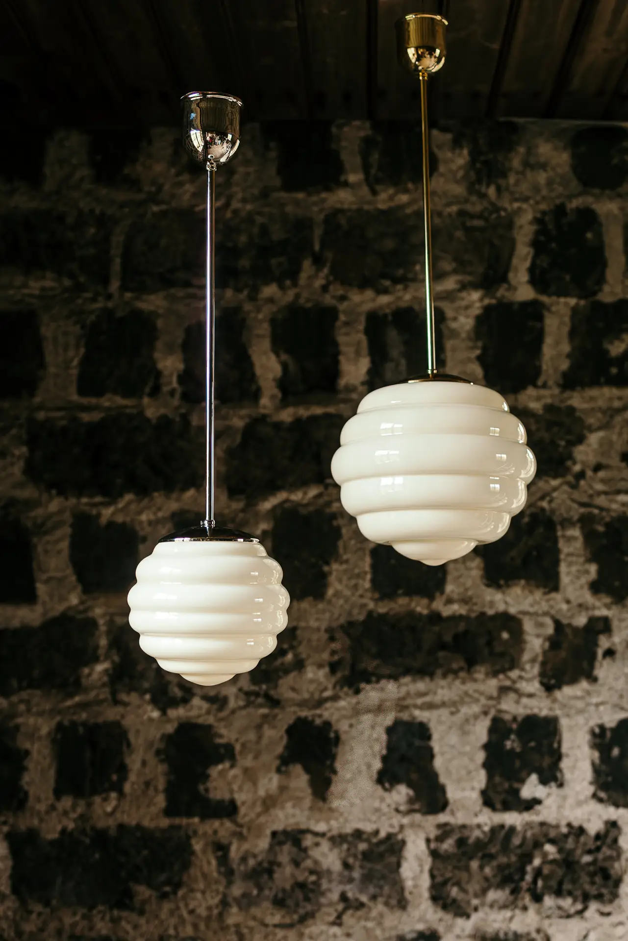 Glass beehive Beehive small yellow - Image 2