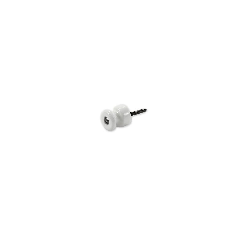 Vit isolator i porslin, Gysinge