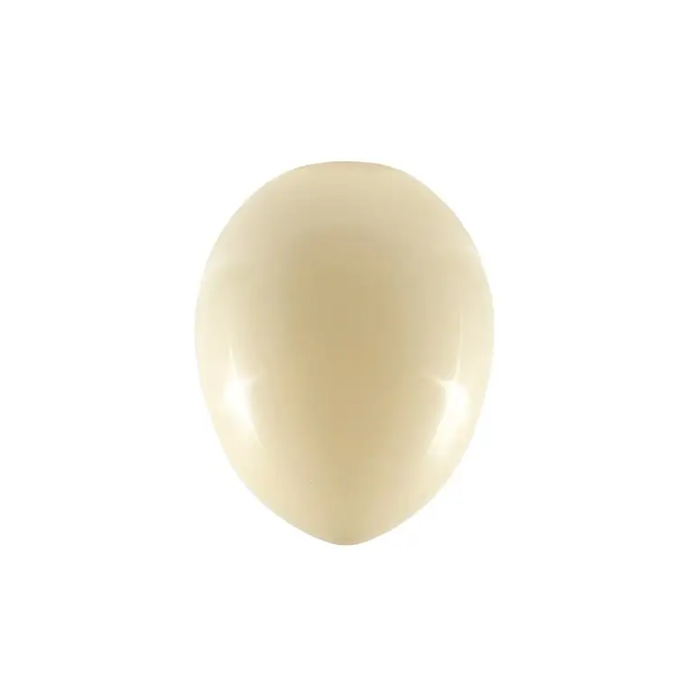 Ljust gul äggformad glaskupa, Gysinge