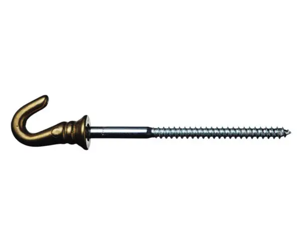 Takkrok mässing 125 mm