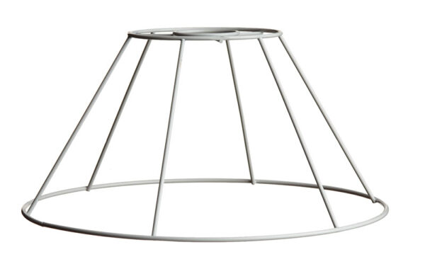 Shade stand for floor lamp