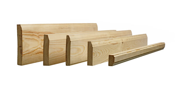 Floor base hand planed per meter