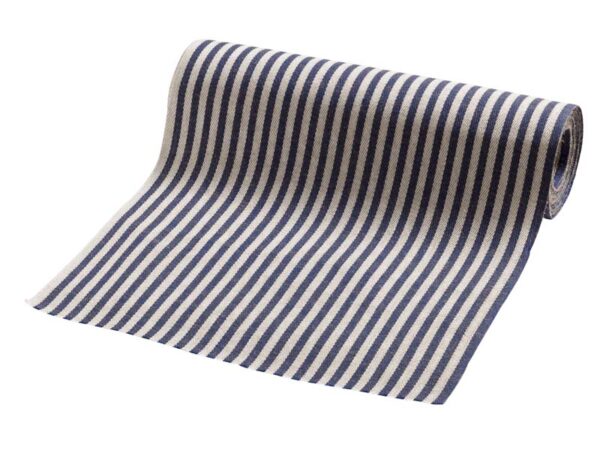 Roller blind fabric blue