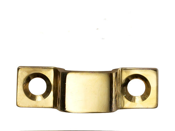 Bracket plate for leaf bolt