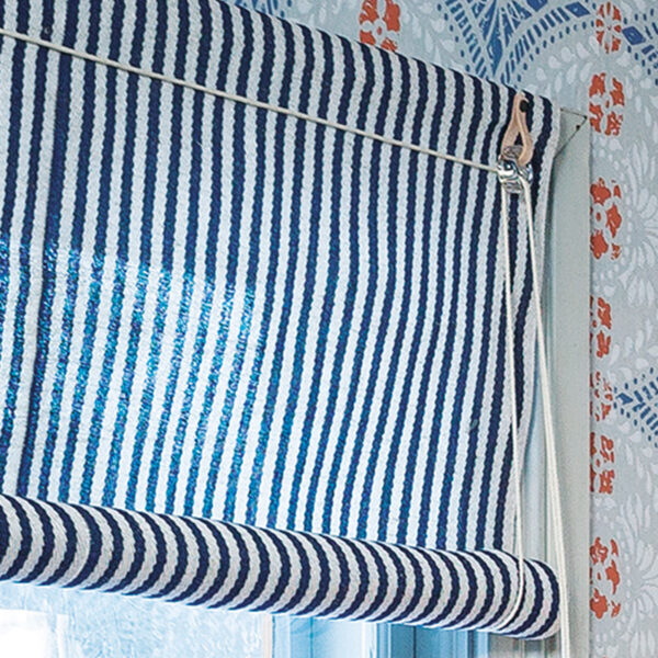 Leather straps roller blind - Image 2