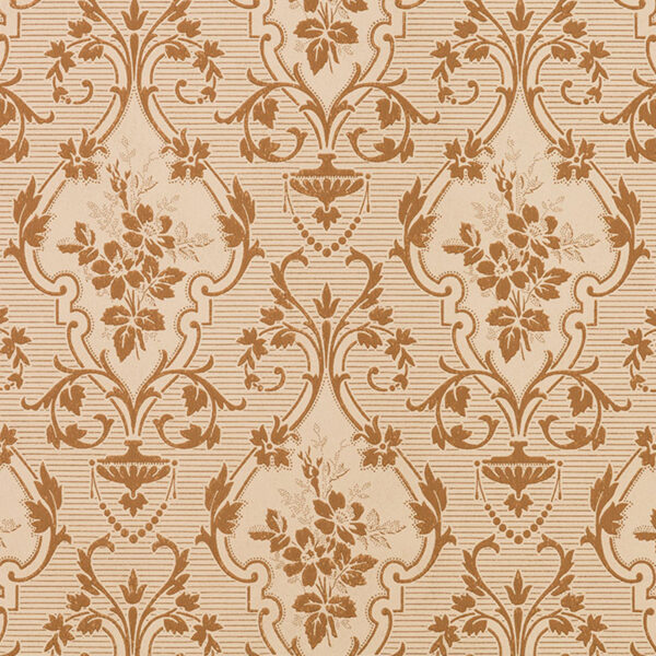 Wallpaper sample Nästgårds brown
