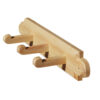 Knob board with 3 carved knobs