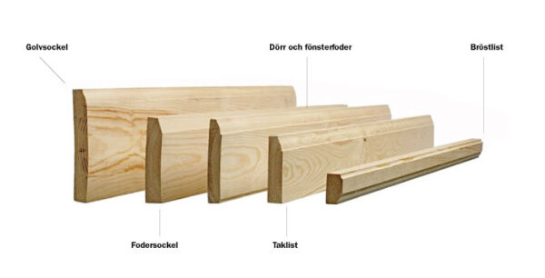 Hand planed cornice per meter - Image 2