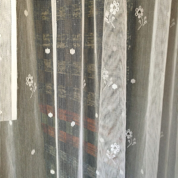 Lace curtain Gysinge flowers - Image 2