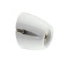 Lamp holder porcelain oblique white - Image 3