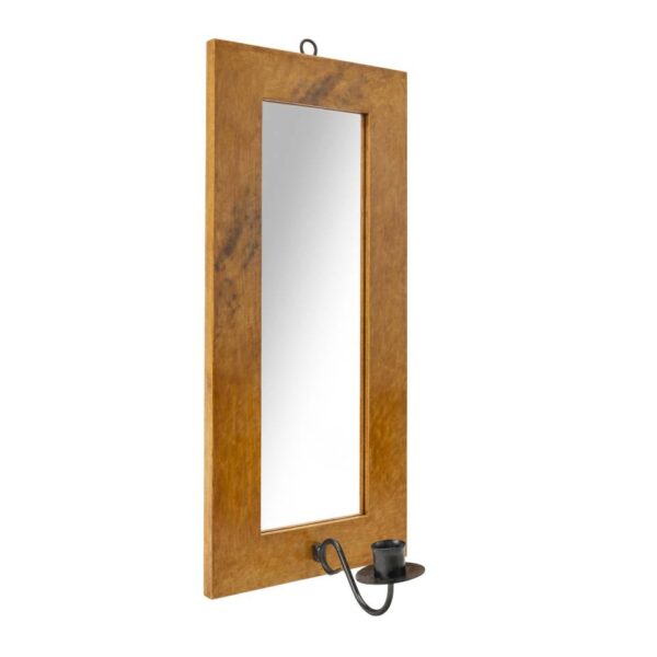 Mirror lamp painted birch glaze - Image 3