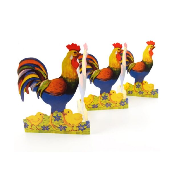 Paper rooster