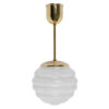 Lampa Bikupa, vit, mässing, 20 cm