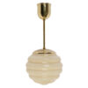 Lampa Bikupa, gul, mässing, 20 cm