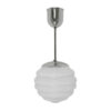 Lampa Bikupa, vit, förnicklad, 20 cm