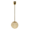 Lampa Bikupa, gul, mässing, 50 cm