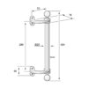 Pull handle 5830 Nickel-plated - Image 2